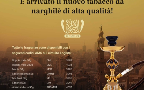  Da Settembre un nuovo tabacco da Narghilè distribuito da  Ap Tobacco