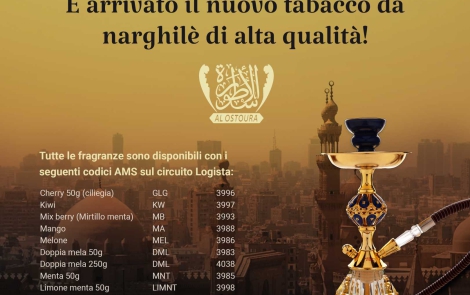 Tabacco per narghile e i produttori presenti in ItaIia